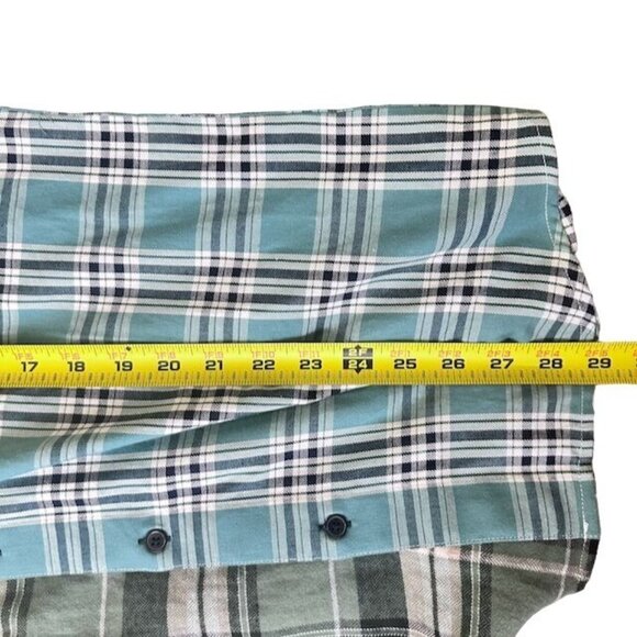 Desigual Men's Patchwork Plaid Cotton Button-Up Long Sleeve Shirt - Size M NWT - Picture 10 of 11